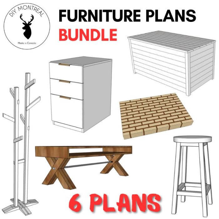 Furniture plans for a