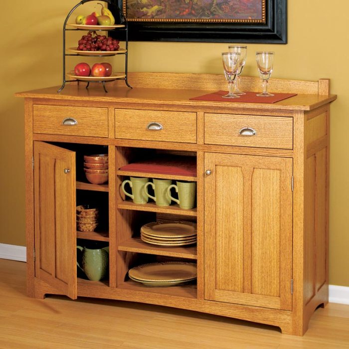 Sideboard woodworking plans