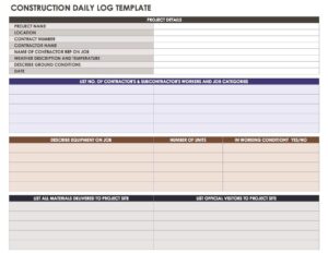 Construction export professionally formatted exported colours sitemate