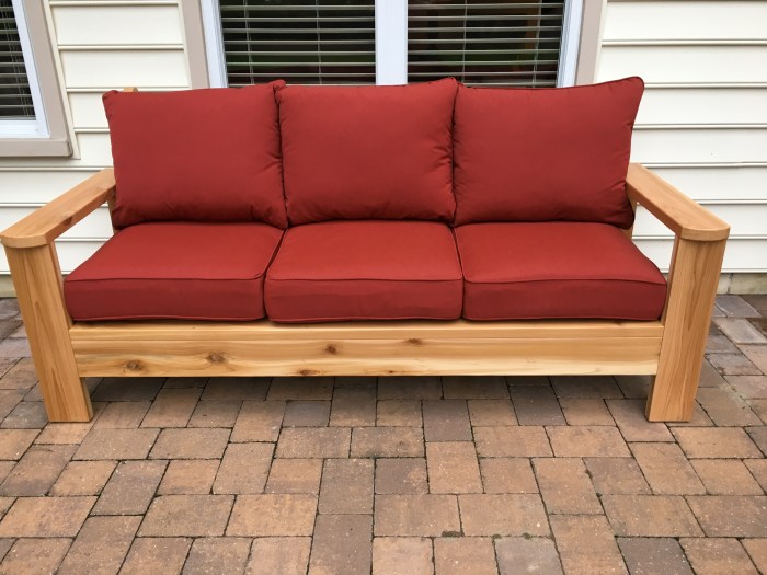 Outdoor furniture woodworking plans