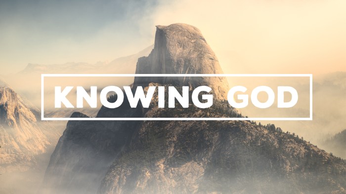 God knowing faith part church community services begin relationship personal