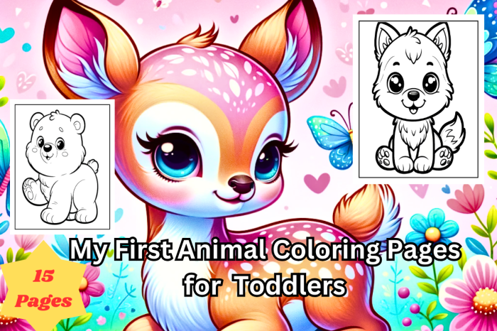 My First Big Coloring Book for Toddlers 1-4 years 100 Simple & Fun Coloring Pages for Kids with Cute Animals Dinosaurs Fruits Vehicles and More  Preschool and Kindergarten