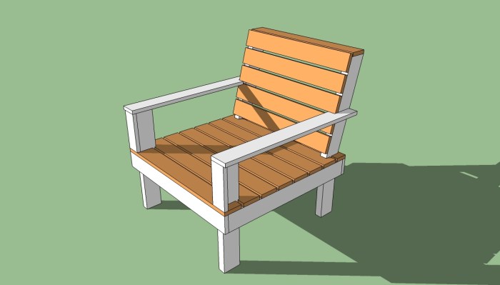 Plans for outdoor furniture