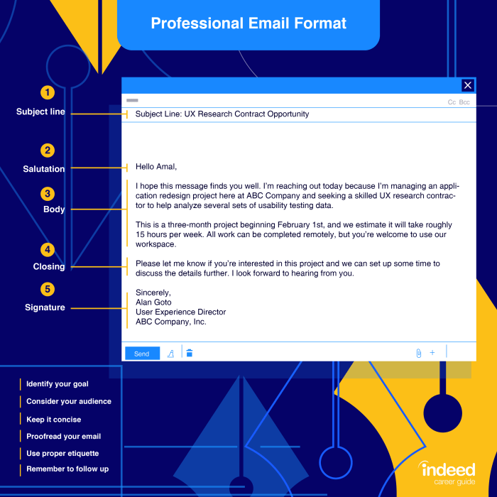 Email write professional steps 7esl