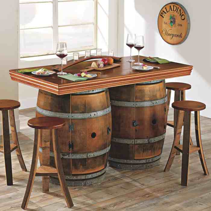 Barrel furniture plans