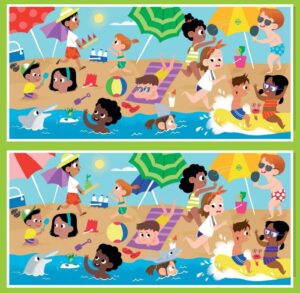 Picture Puzzles - Spot the differences  Vol.2  Over 300 differences in easy medium and hard  Puzzle book for adults and kids (Picture Puzzles - ... the differences in easy medium and hard)