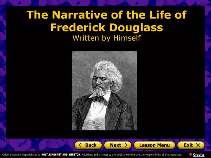 Frederick douglass life book narrative cover history slavery