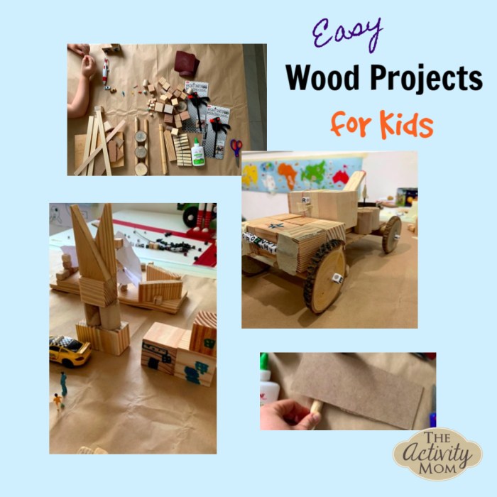 Wood kids diy woodworking gifts simple made