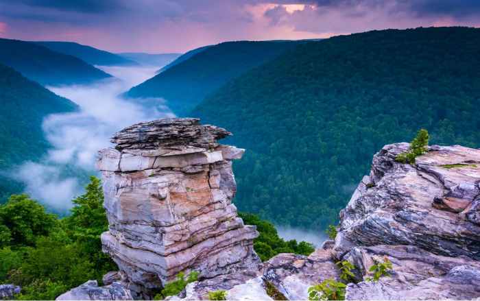 Virginia parkway roanoke landforms shenandoah climate visitroanokeva