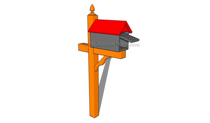 Mailbox woodworking plans