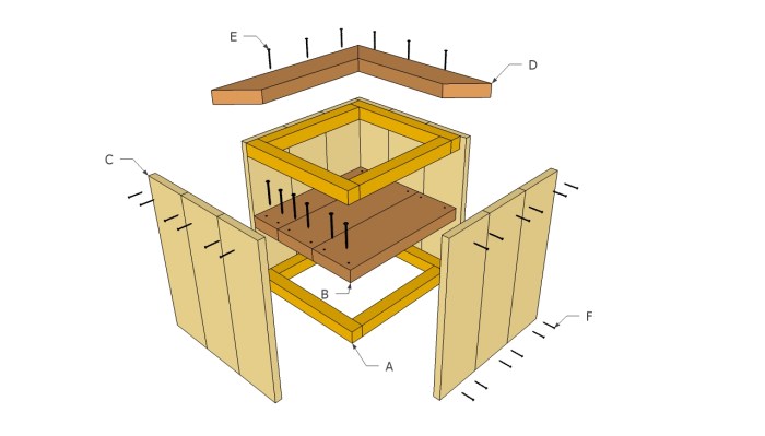 Woodworking plans planter