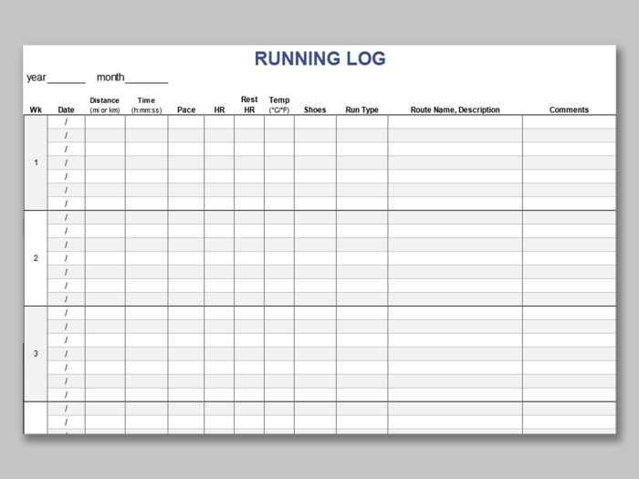 Running log template monthly printable excel pdf downloads kb uploaded source file size may