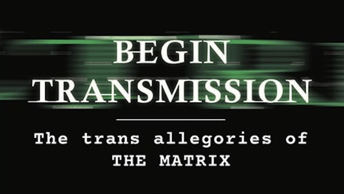 Confirms matrix creator allegory trans film gerald biggerstaff august