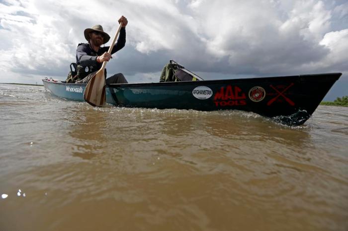 Digging Deeper USMC Veteran Solo Paddles the Missouri and Mississippi Rivers