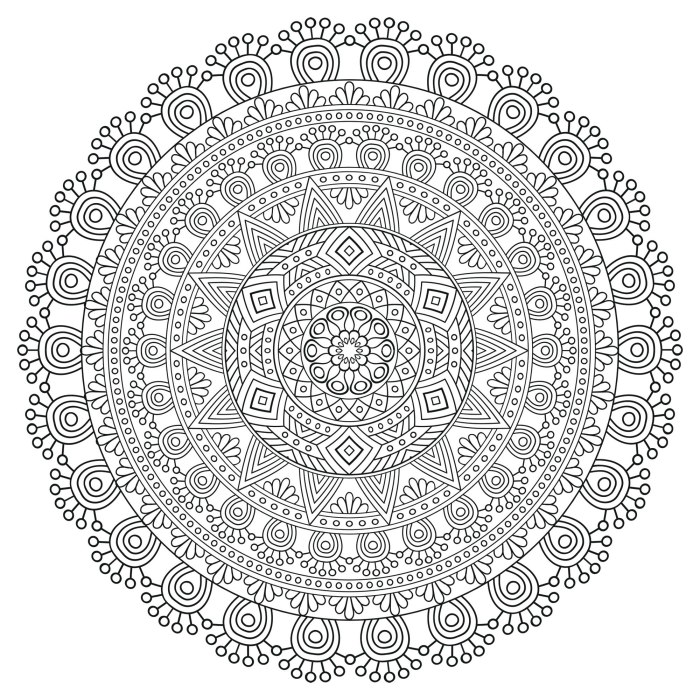 Mandalas binding