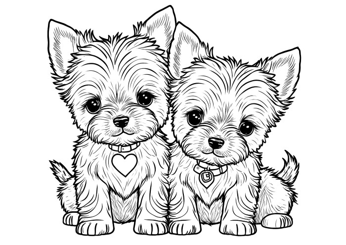 Cute Dogs Coloring Book for Kids Volume I 50 Adorable Cartoon Dogs & Puppies Coloring Book for Kids Ages 7-12 (Cute Animal Coloring Books for Kids - Ages 7-12)