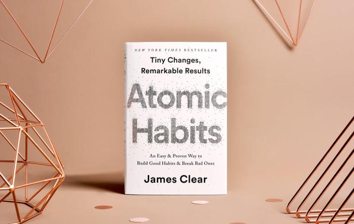 Atomic habits book clear james cover