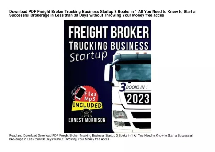 The Ultimate Secret Of FREIGHT BROKER AND TRUCKING BUSINESS STARTUP- 2 Books in 1Step-by-Step Guide to Start your own Freight Brokerage Business and Trucking Company