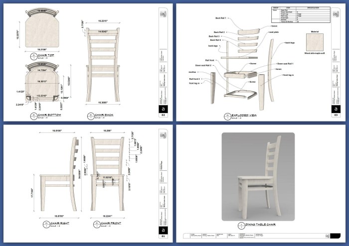 Simple furniture plans