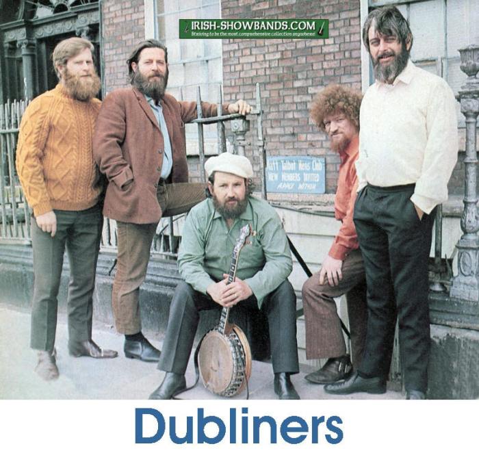 Dubliners ronnie drew sheehan john ciaran bourke ksx kathleen irish showbands