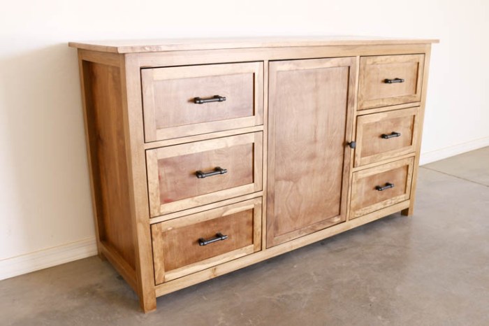 Dresser furniture plans