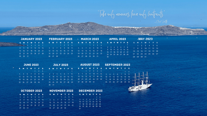 Santorini Calendar 2022 A Monthly and Weekly Calendar 2022 - 12 months - With Santorini Picturesto Write in Appointment Birthday Events Cute Gift Ideas For Men Women Girls Boys in Bulk