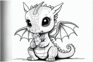 Dragon Coloring Book (Coloring Books for Adults)