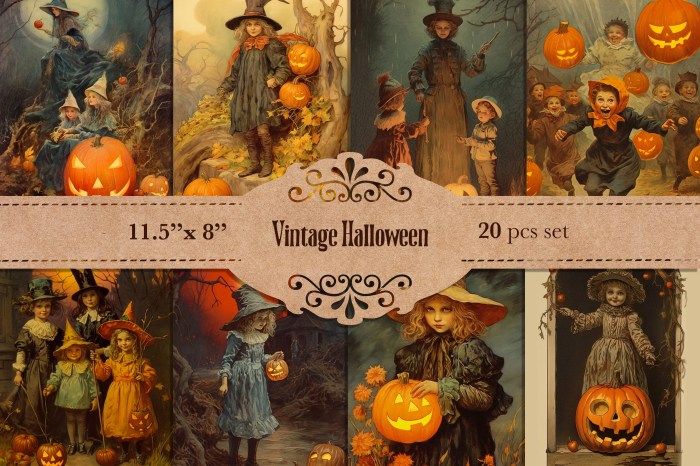 Halloween vintage postcards cards greeting picture hallowe cat 1910s merry vibrant here witch traditional 1908 toronto public library jabootu charming