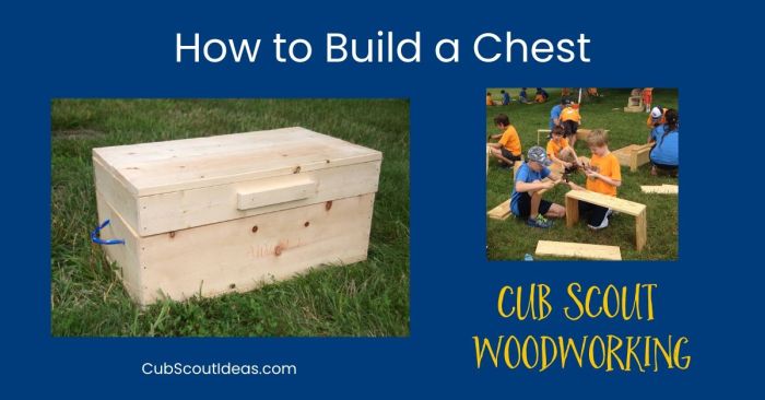 Scout woodworking projects