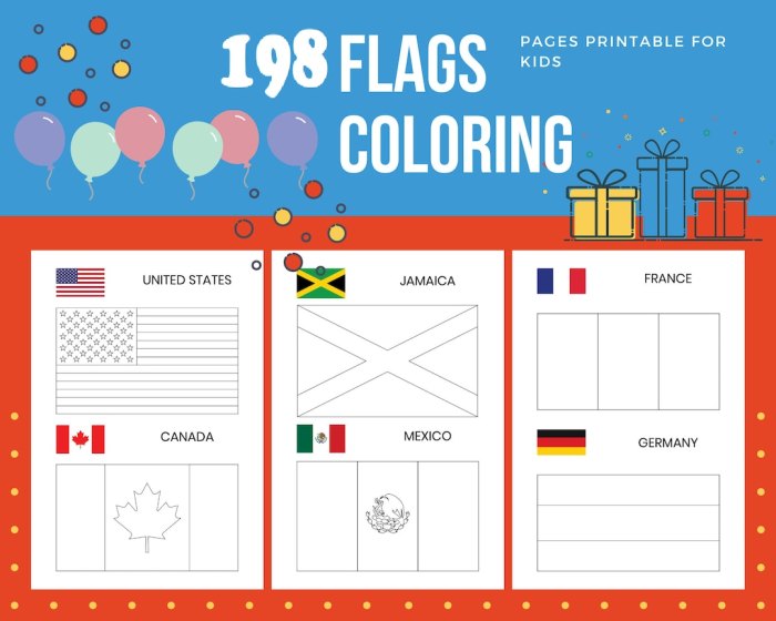 World Flags Coloring Book With 198 World Flags and Additional Flags to Color and Learn More About Our World. Facts Capitals Location Language. (Geography Gift for Kids and Adults