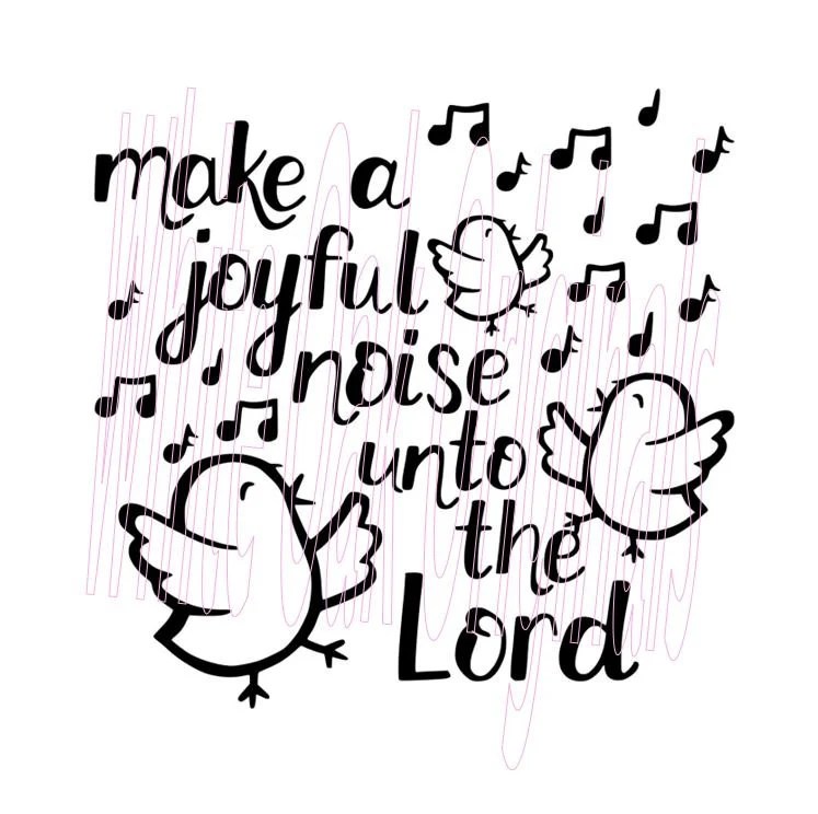 Make A Joyful Noise A large Print Devotional Coloring book