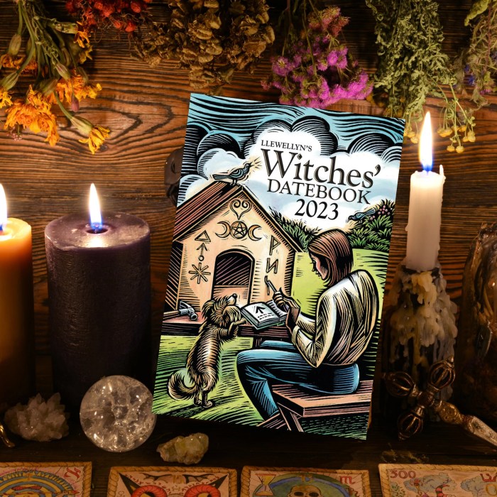 2023 Witches Datebook 2023 Monthly & Weekly Magical Planner - Large Witchcraft 2023 Calendar With Mystical Artwork - January 2023 up to December 2023 ... Witchery and Inspirational Witch Quotes