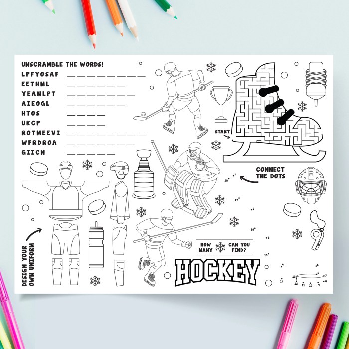 The Fantastic Ice Hockey Activity Book For Kids The Perfect Ice Hockey Activity Book Ideal For Any Hockey loving Hours of Ice Hockey Themed Activity ... Much More Awesome Gift for kids age 5 and up