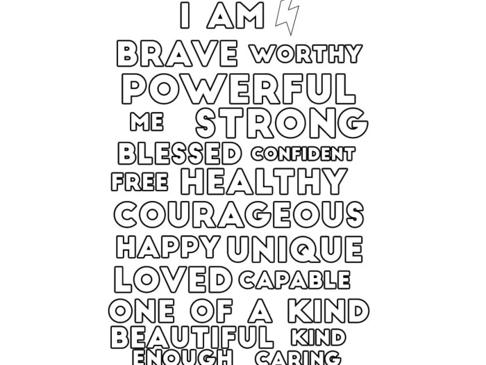 Positive Affirmation Coloring Book for Black Women Gorgeous African American Women  Manifestation & Self Love Coloring Book for Teens and Adults  ... Your Self Esteem and Boost Your Confidence