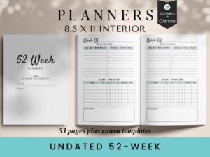 2023 Weekly Planner Dated 8.5x11 52-Week Organizer With To Do List - Notes Section - Habit Tracker  Jan to Dec Calendar  Life Planning  Christmas ... West Highland Terrier - Westie Dog Art Photo