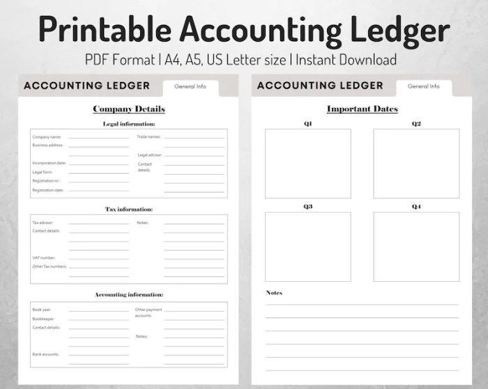 Ledger printable accounting employment expense bookkeeping bank sheets ledgers accounts peterainsworth spreadsheet finance entry shopfreshboutique employed ufreeonline receivable payroll planner