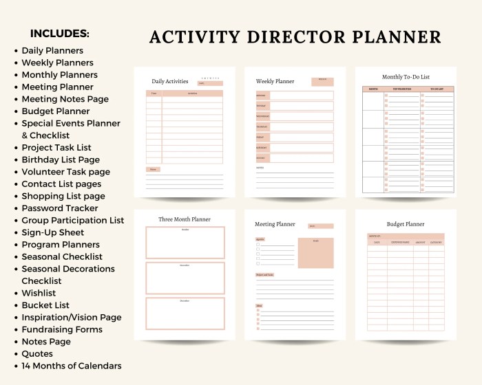 2023 MonthlyWeekly Planner for Activity Directors and Activity Professionals Planner for Activity Directors Life Enrichment and Activity ... Assisted Living Memory Care Senior Day Ca