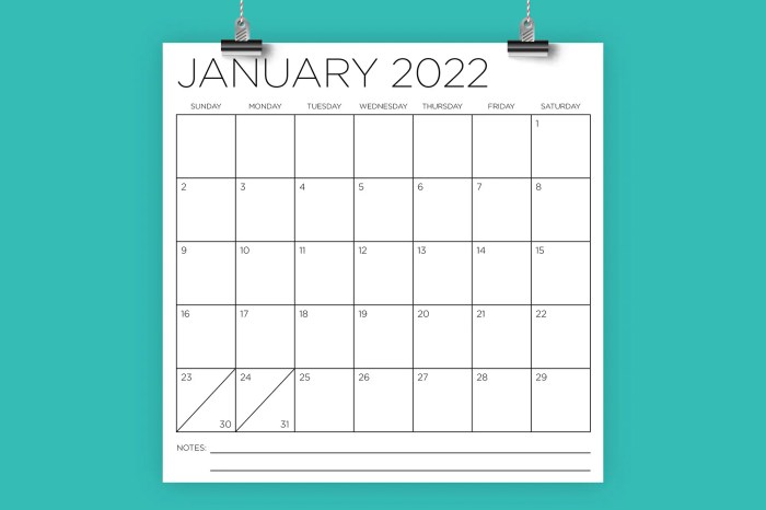 Jumbo Large Print 18-Months Calendar Date Book Simple Big Format Planner Jul 2022 - Dec 2023 (Teal)