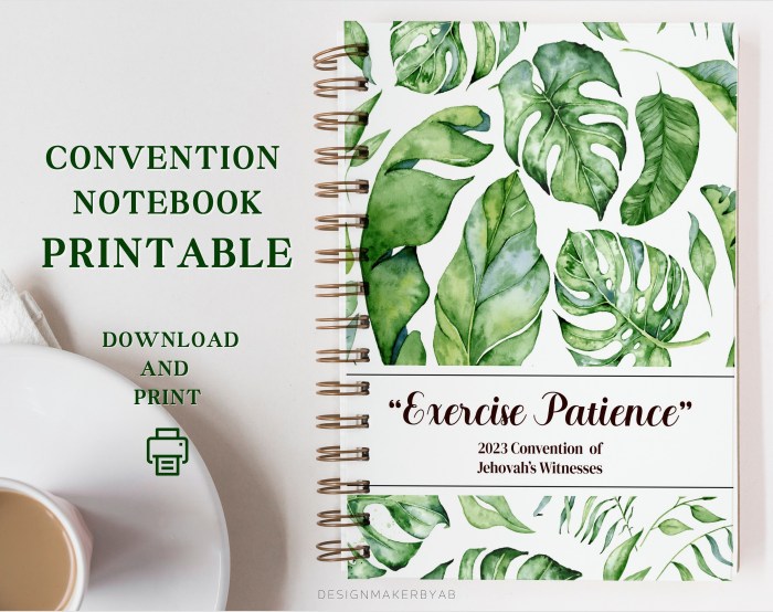 Exercise Patience Kids Convention Workbook 2023 JW Convention Activity Notebook For Kids