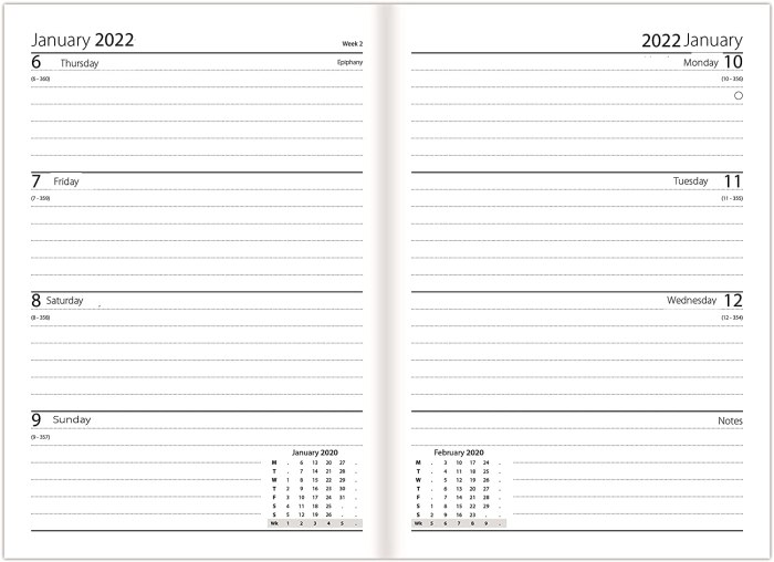 2023 Diary A4 Page A Day  Pink Floral One Page Per Day Daily Diary Hardback Planner Organiser for 365 Days dated from Jan 2023 To Dec 2023 Fully ... Notebook With Calendars To-Do List and Notes