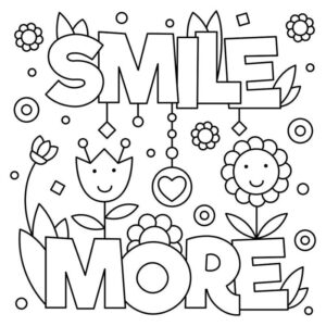 Colorful Affirmations Embrace Positivity 50 Beautiful Coloring Pages Inspiring Happiness for All Ages