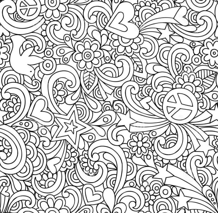 Mindfulness Abstract Coloring Book