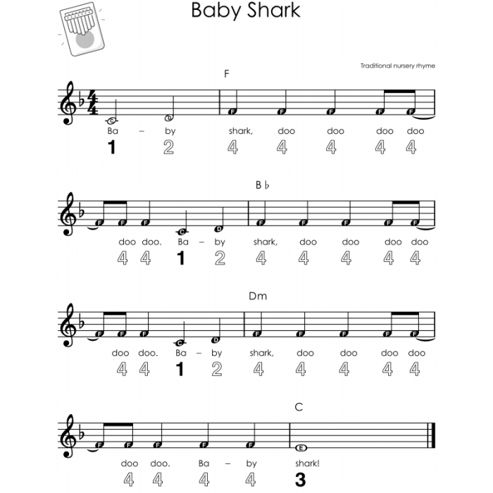 Kalimba songbook