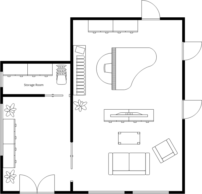 Lounge furniture plans