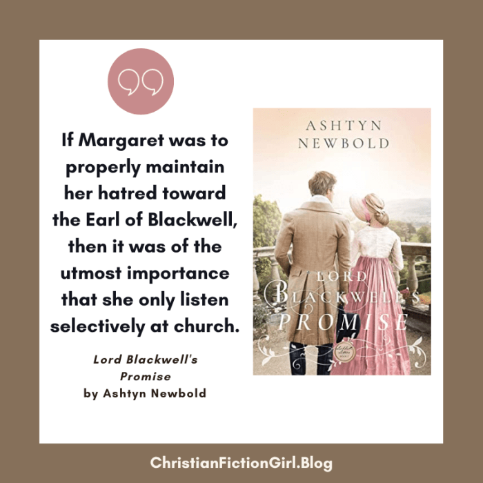 Lord Blackwell’s Promise A Regency Romance (Larkhall Letters)