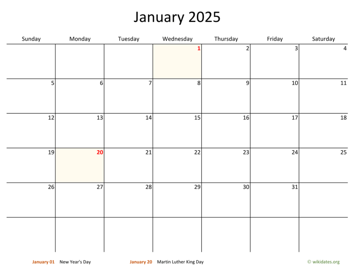 Monthly Planner 2024-2025 2 Year Calendar with Holidays & Quotes - from January 24 through December 25