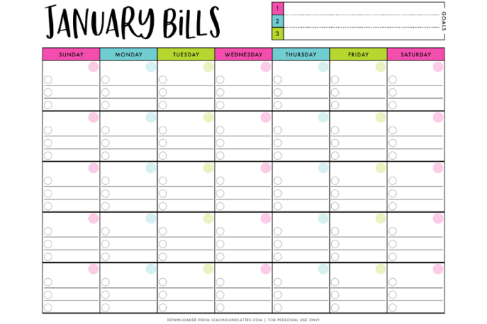 2023-2027 Bill Organizer Monthly Five Year Bill Planner payment organizer from January 2023 up to December 2027 Monthly Calendar Help you track all your monthly bills throughout 5-year