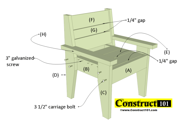 Outdoor furniture plans