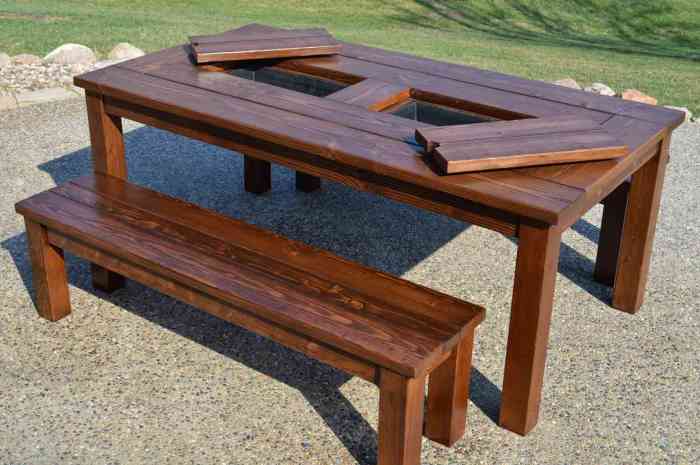 Picnic table woodworking plans