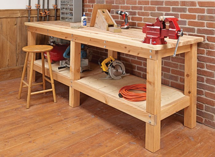 Workbench woodworking build plans custom jayscustomcreations